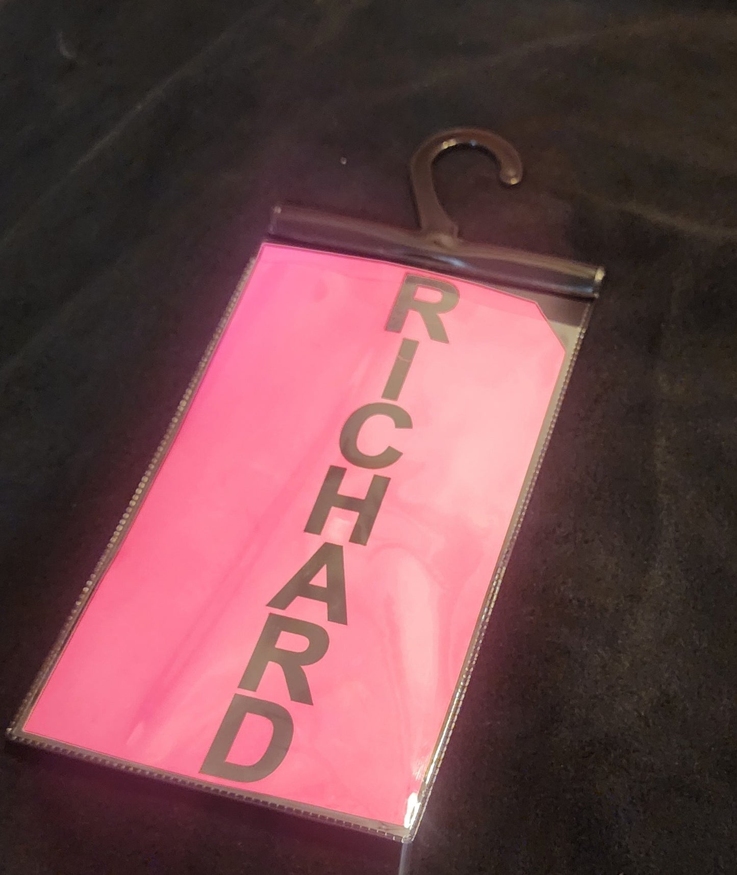 PVC Vinyl ID Tag Holders For Carpool